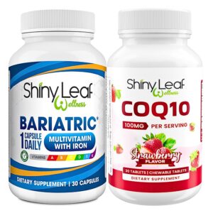 Multivitamínico bariátrico con hierro y CoQ10 Shiny Leaf caja principal