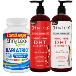 Multivitamínico bariátrico con hierro para hombres y mujeres Shiny Leaf