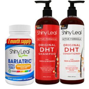 Multivitamínico bariátrico sin hierro para hombres y mujeres Shiny Leaf