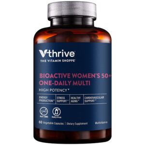 Version 1.0.0 Multivitamínico bioactivo para mujeres Vthrive 60 cápsulas vegetarianas