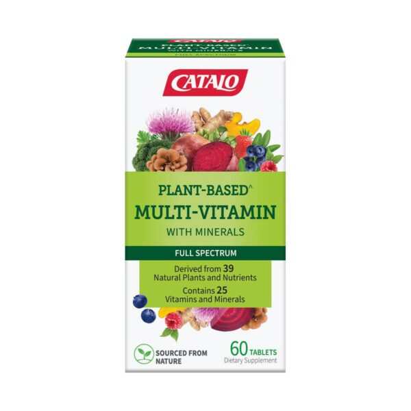 Version 1.0.0 Multivitamínico CATALO frasco 60 tabletas