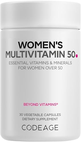 Multivitamínico Codeage mujeres 50 plus cápsulas 30 unidades