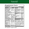 Multivitamínico completo EMERALD LABS para hombres y mujeres
