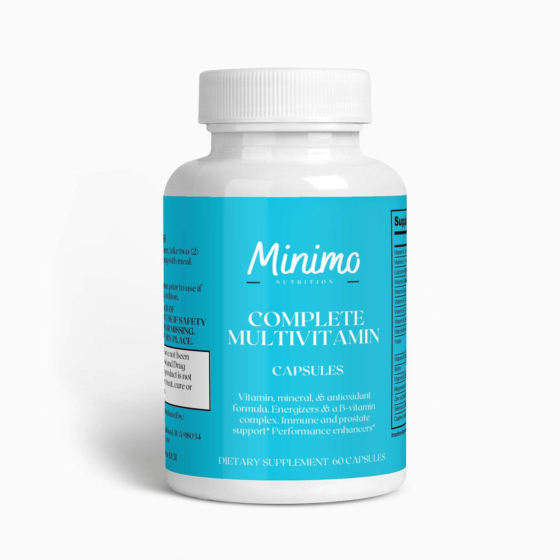 Minimo Nutrition Complete Multivitamin