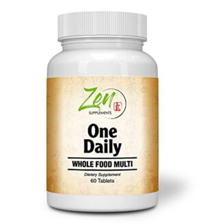 Version 1.0.0 Multivitamínico diario vegano hombres y mujeres Zen Supplements 60 tabletas
