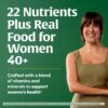 Detalle multivitamínico MegaFood para mujeres 40+