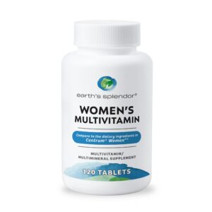 Multivitamínico Earth’s Splendor para mujer 120 tabletas