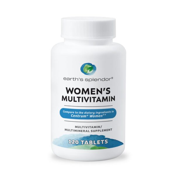 Multivitamínico Earth’s Splendor para mujer 120 tabletas