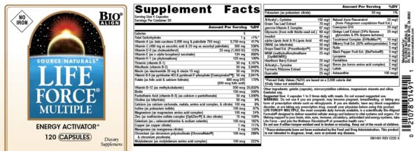 Multivitamínico para energía y apoyo inmune