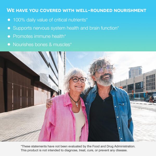 Multivitamínico EZ Melts 18 vitaminas minerales para salud