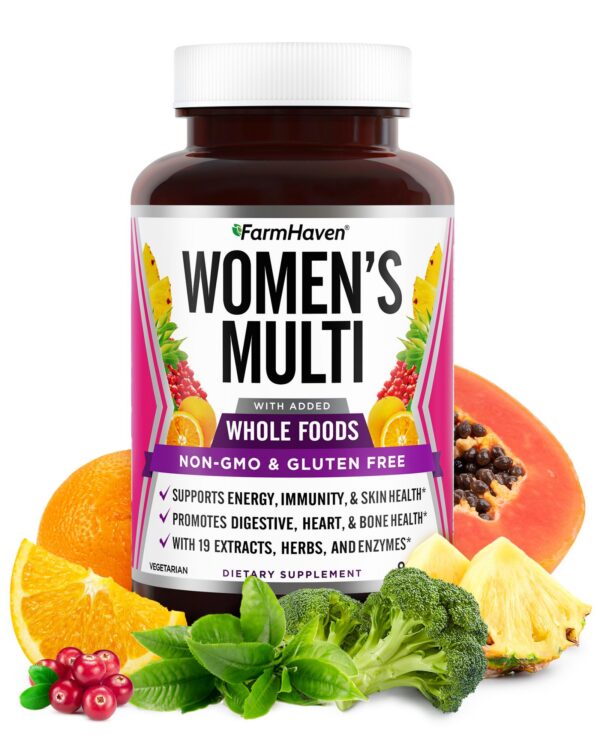 Version 1.0.0 Multivitamínico FarmHaven para mujer 90 cápsulas vegetales