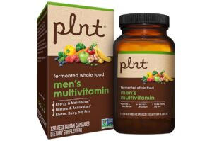 Multivitamínico fermentado plnt hombres 120 cápsulas vegetarianas