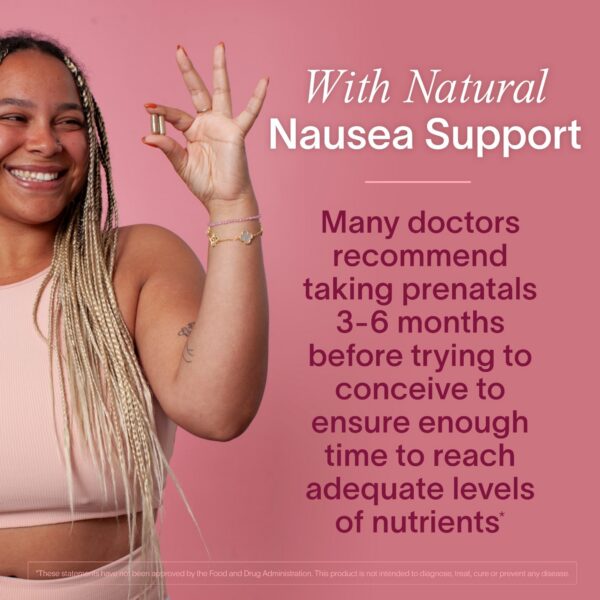 Multivitamínico formulado por especialistas para fertilidad y embarazo