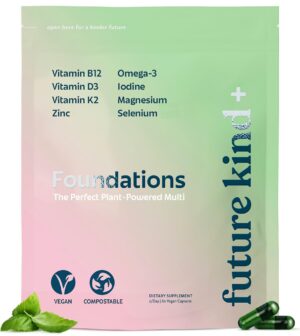 Multivitamínico Future Kind sin carragenina para adultos 60 tabletas