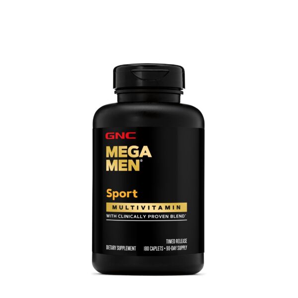 Multivitamínico GNC Mega Men Sport con vitaminas B y antioxidantes