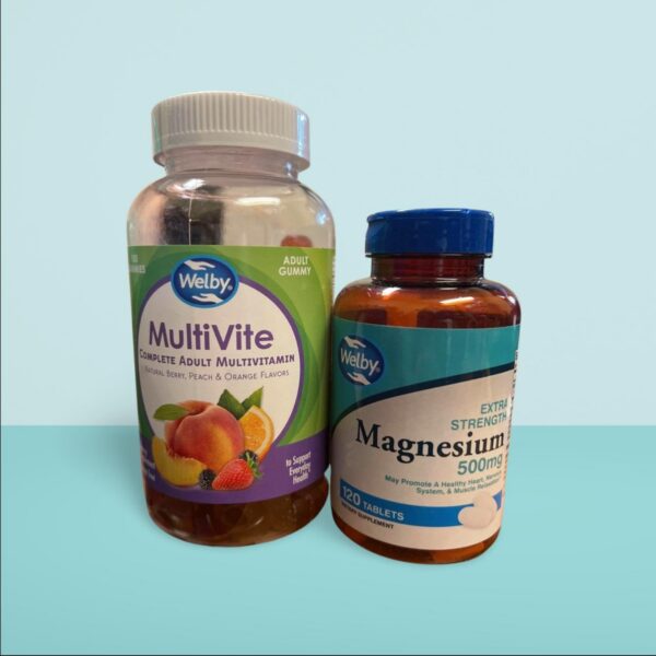 Multivitamínico gomitas con magnesio 500mg sin gluten