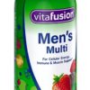 Multivitamínico en gomitas Vitafusion para hombres paquete frontal