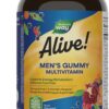 Multivitamínico gomoso Alive! Nature's Way para hombres 150 gomitas