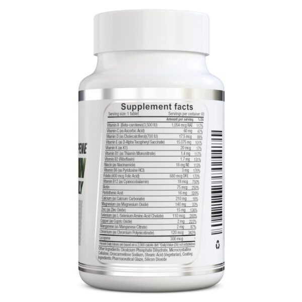 Version 1.0.0 Multivitamínico herbolab ingredientes completos y naturales