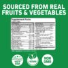 Multivitamínico herbtonics con frutas y verduras reales para adultos