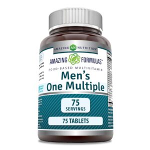 Multivitamínico Amazing Formulas para hombres botella 75 tabletas