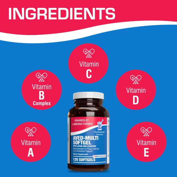 Multivitamínico para hombres mayores de 50 con antioxidantes