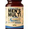 Version 1.0.0 Multivitamínico para hombres Sapling botella frontal