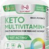 Multivitamínico keto natural para mujeres y hombres Slim Heat 30 días
