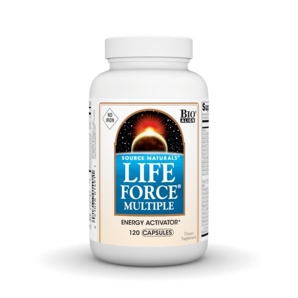 Version 1.0.0 Multivitamínico Life Force en frasco