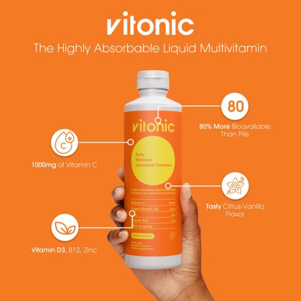 Multivitamínico líquido apoyo sistema inmunológico Vitonic
