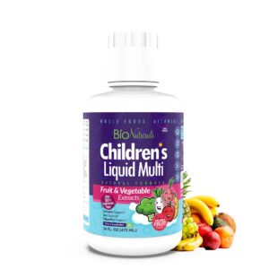 multivitaminico liquido bio naturals para niños y bebés 16oz