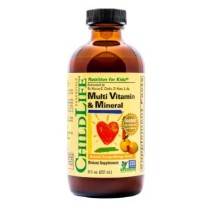 Multivitamínico líquido Childlife Essentials para niños botella