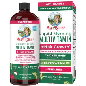 Multivitamínico líquido MaryRuth para crecimiento capilar y piel