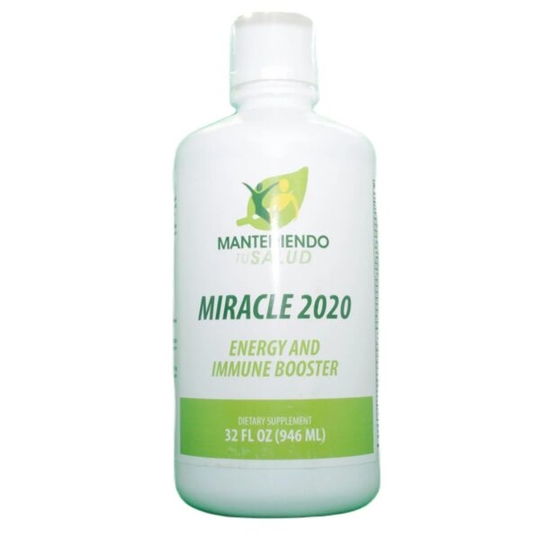 Multivitamínico líquido Miracle 2020 botella 32 oz Manteniendo Tu Salud