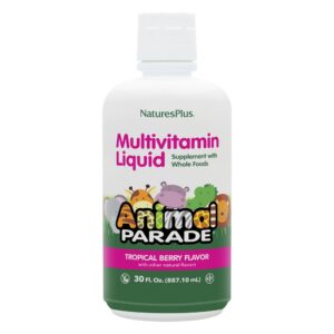 Multivitamínico líquido para niños sabor Tropical Berry