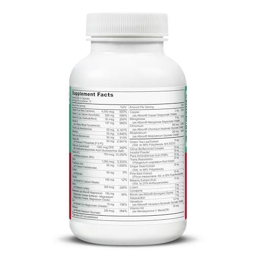 Multivitamínico LIVELY VITAMIN CO envase lateral