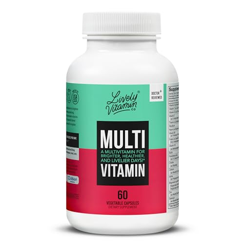 Multivitamínico LIVELY VITAMIN CO 60 cápsulas frontis