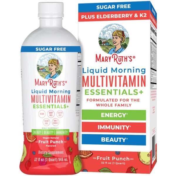 Multivitamínico MaryRuth Organics en botella