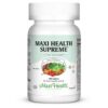 Multivitamínico Maxi Health Supreme frasco principal con etiqueta