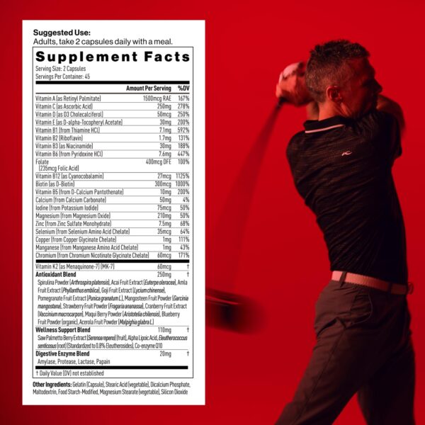 Version 1.0.0 Mdrive multivitamínico con antioxidantes y extractos de bayas