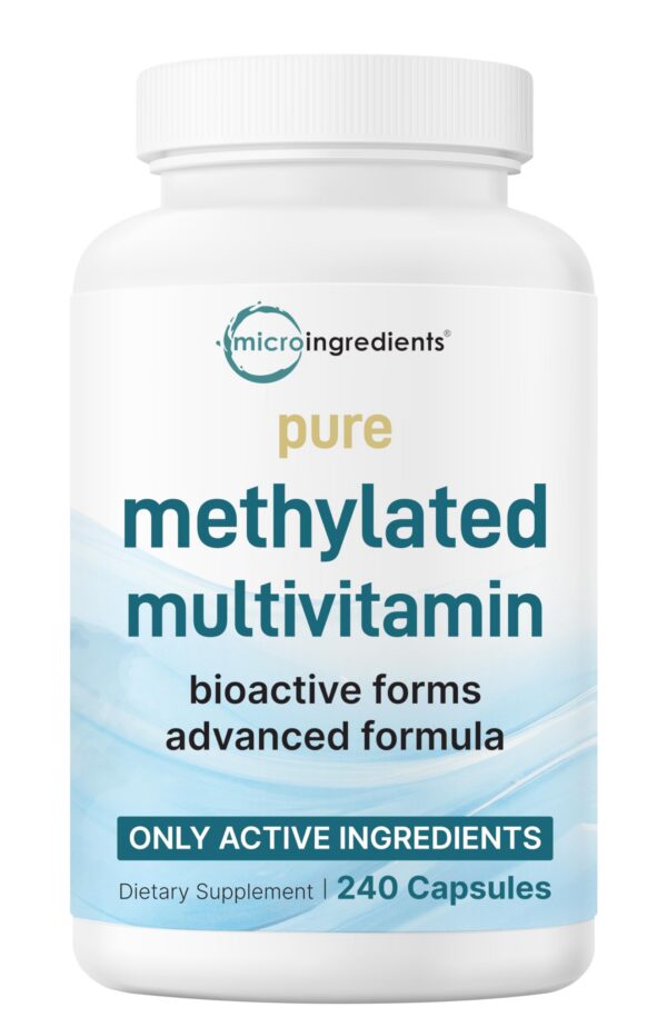 Multivitamínico metilado Micro Ingredients 240 cápsulas