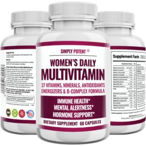 Version 1.0.0 Multivitamínico para mujeres 60 cápsulas Simply Potent