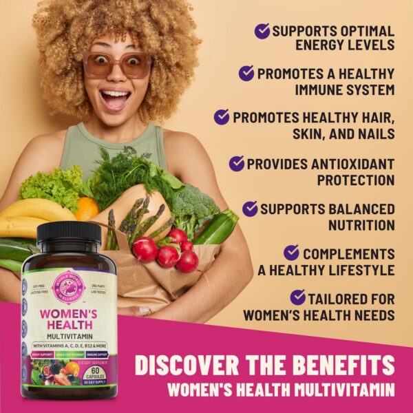 Multivitamínico para Mujeres beneficios