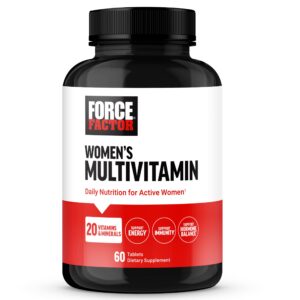 Multivitamínico para mujeres force factor 20 vitaminas y minerales