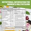 Multivitamínico para Mujeres ingredientes
