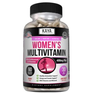 Version 1.0.0 Multivitamínico para mujeres Kaya Naturals con vitaminas y minerales
