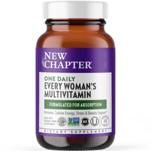 Multivitamínico para mujeres New Chapter botella 48 unidades