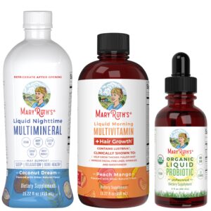 Multivitamínico, multimineral y probióticos MaryRuth's conjunto