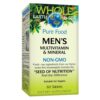 Natural Factors multivitamínico para hombres caja frontal