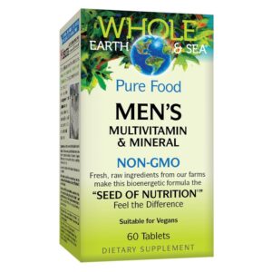 Natural Factors multivitamínico para hombres caja frontal